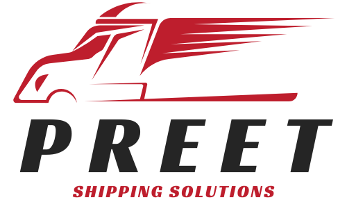 Simple Logistic Truck Logo